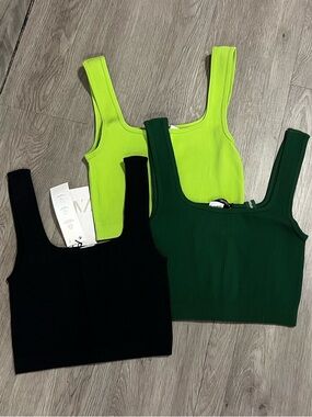 Zara crop top bundle